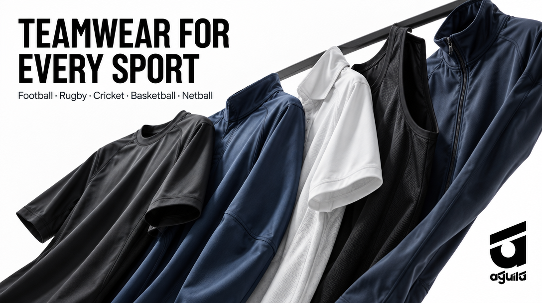 Grassroots Teamwear Explained: Football, Rugby, Cricket, Basketball and Netball Kits Compared