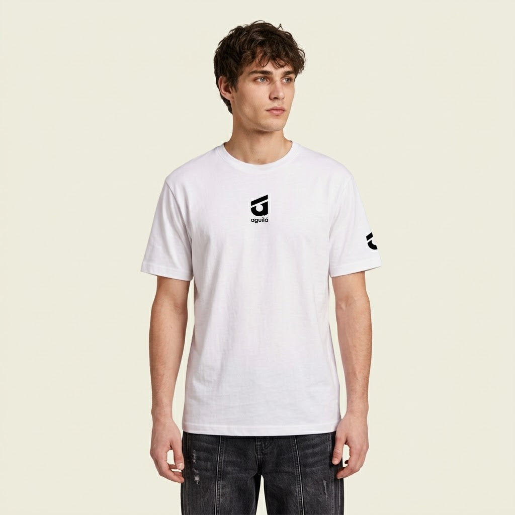 Aguila Strolling Logo Graphic T-Shirt