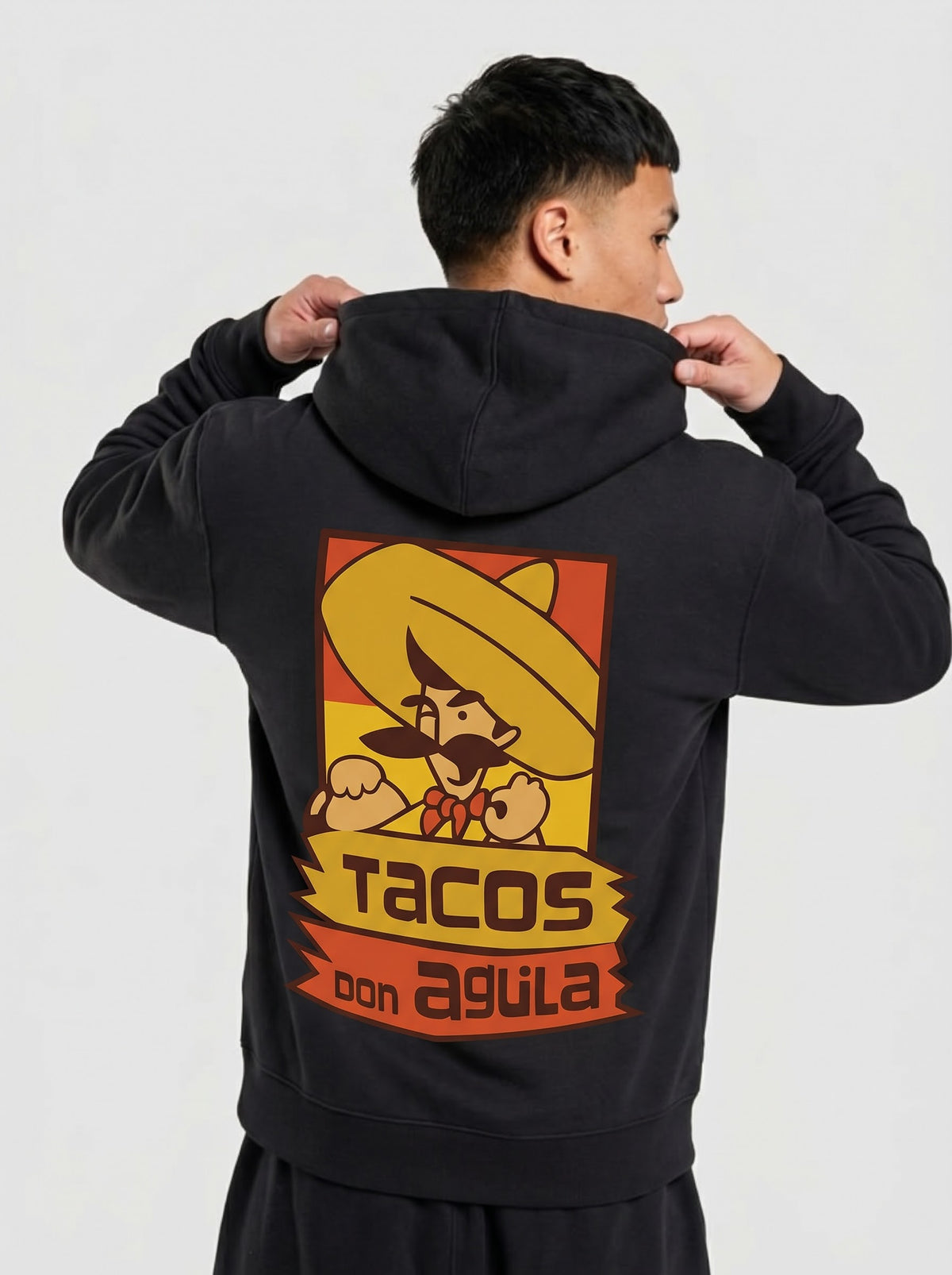 Tacos Don Aguila Graphic Hoodie