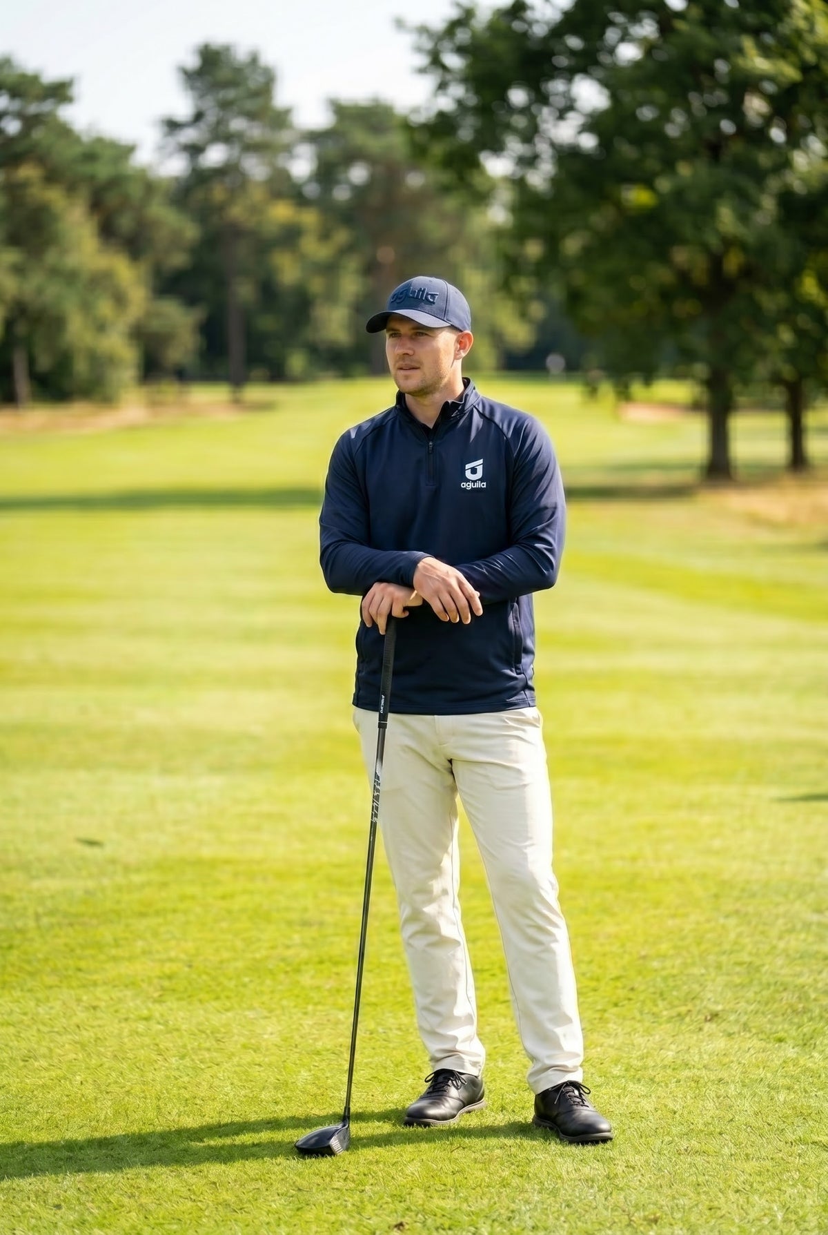 Aguila Essentials Navy Quarter Zip