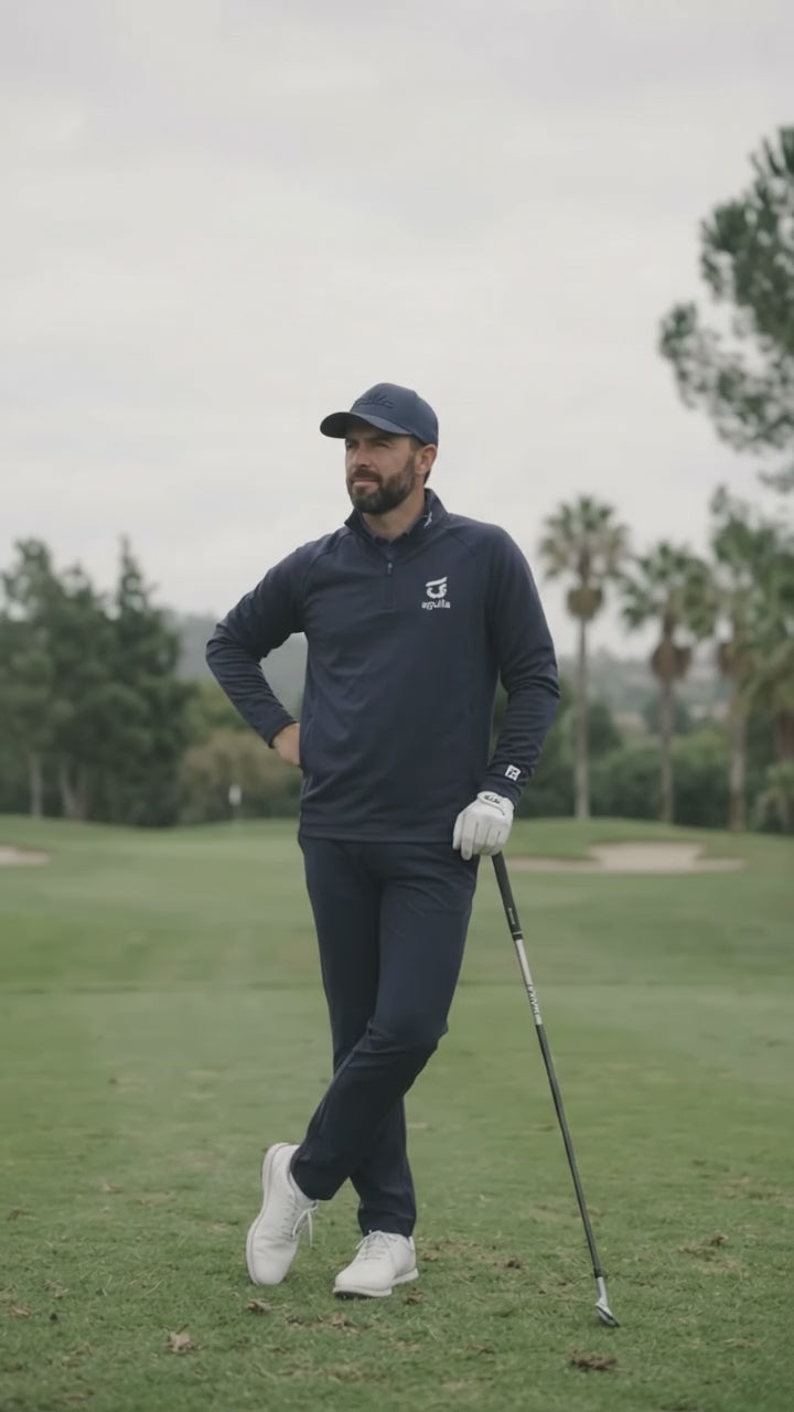 Aguila Essentials Navy Quarter Zip